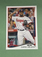Chris Nelson 2014 Topps Los Angeles Angels #101 Y789