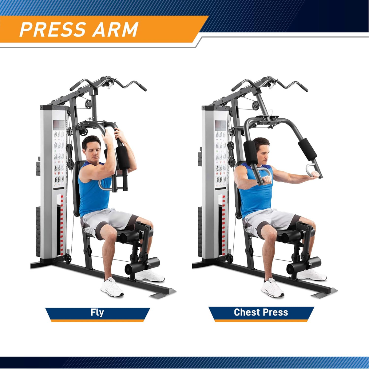 Marcy MWM-988 Home Gym System 150lb Weight Stack Machine for sale 