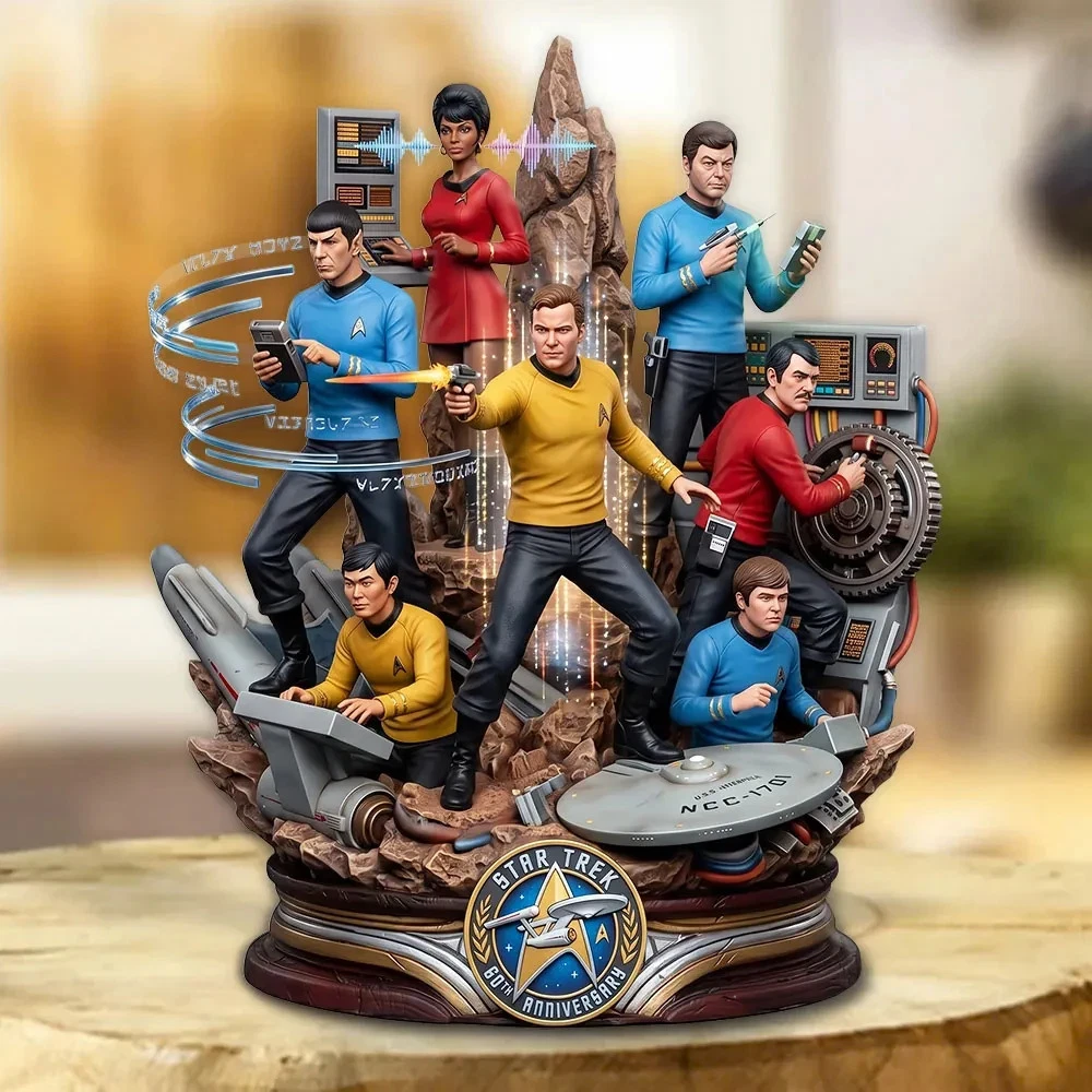 Trek 60th Anniversary 2026 Shape Acrylic Plaque
