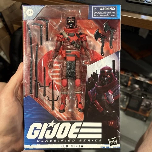 Hasbro 6 inch Red Ninja Action Figure