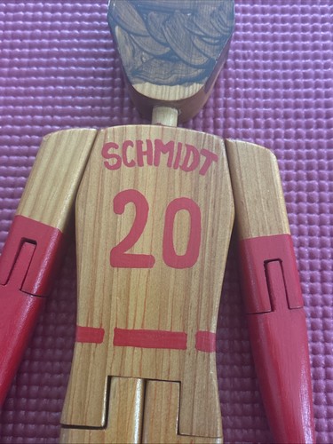Muñeca articulada de madera articulada Mike Schmidt Philadelphia Phillies MLB 1993 - Imagen 5 de 6