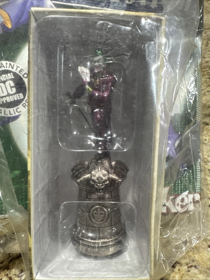 Eaglemoss Chess * Joker * #50 Black Knight DC Comics Batman MagazineVillain - Image 3 of 4