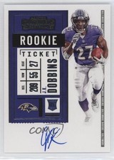 2020 Panini Contenders RPS JK Dobbins #123 Auto 0q84