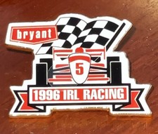 Vintage 1996 IRL Indy Racing League Bryant Heating Promo Hat Pin Lapel Pin