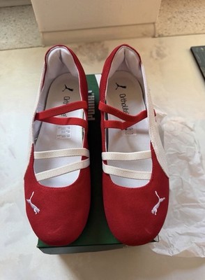 Puma Speed CAT  Ballerina -Neu- Sneaker Rot/Weiß Gr. 40