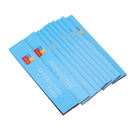 10 Copy Dental Articulating Paper Blue Thin Dental Laboratory Articulating Paper - Picture 9 of 23