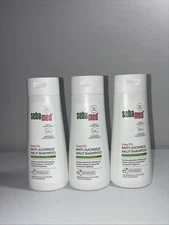 3- SebaMed Extreme Dry Skin Relief Shampoo 5% Urea Itchy Scalp 200ml Each/ New 