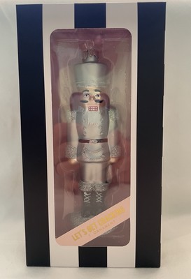 New Light  Blue Nutcracker Christmas Tree Ornament 8 Oak Lane Let s Get Cracking
