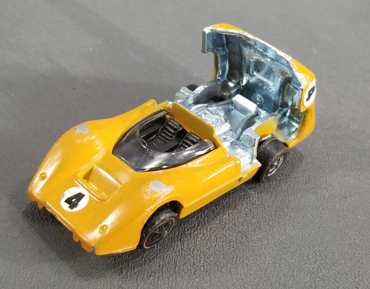 ミニカー Hot Wheels McLaren M6A 1968 Redline Hot Wheels Redline McLaren M6A 1968 Orange Enamel Diecast | eBay