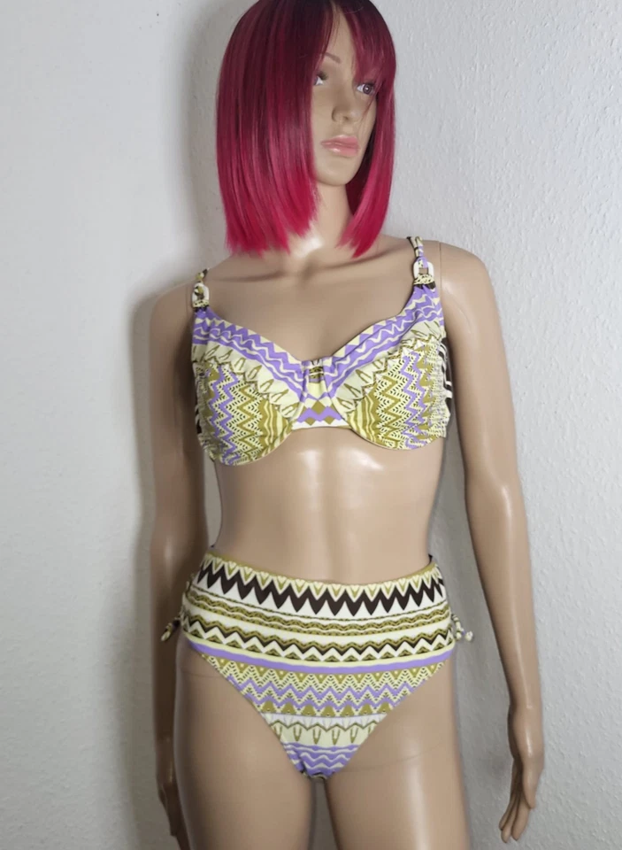 Vagantes Luxus Bikini Set, Lidea 7325, Größe 46 XL/XXL Cup C, Bunt Damen neu 2XL - Bild 2 von 4