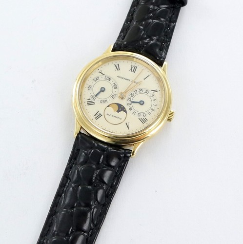 Audemars Piguet 25589BA Day-Date Mondphase 18k Gold 33mm Box Papiere - Bild 4 von 9