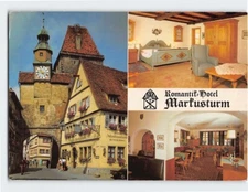 Postcard Romantik Hotel Markusturm Rothenburg ob der Tauber Germany