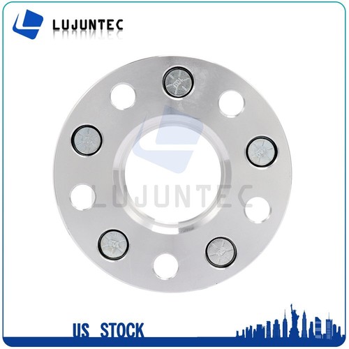 2X 5x4.75 1" Hubcentric Wheel Spacers 7/16" Studs Fits Chevy Oldsmobile Pontiac - Picture 3 of 12