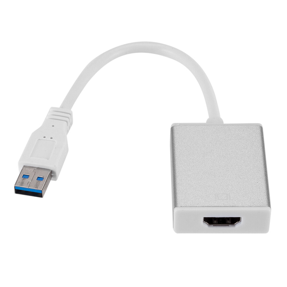 USB to HDMI Converter USB 3.0 Male to 1080p HDMI Female External