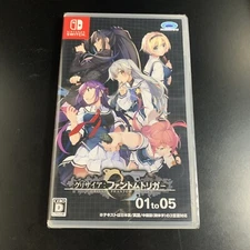 Unopened SW Grisaia Phantom Trigger 01 to 05 Nintendo Switch Prototype Sealed