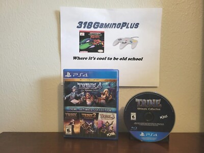 Trine Ultimate Collection (Sony PlayStation 4, 2019) PS4 RARE FAST SAME DAY SHIP