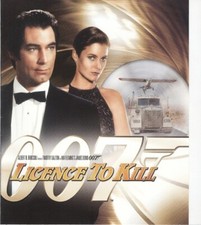 No Disc No Case ORIGINAL COVER ART 007 Licence To Kill 2009 Blu-ray Cover 