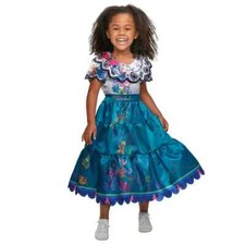 Encanto Disney Mirabel Girl's Fancy-Dress Costume-4-6X-NWT