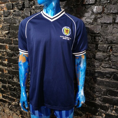 Scotland Remake Home football shirt 1982 - 1985 Score Draw Mens