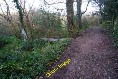 Foto 6x4 Der Weg weicht Slapton \/SX8245 Geradeaus ist das Dorf c2014