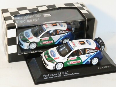 1/43 Ford Focus RS WRC Castrol Rally Monte Carlo 2005 #3 T.Gardemeister