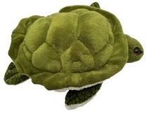 2004 Jolene Wishpets Plush Green Sea Turtle Stuffed Animal Toy 16" #04003 GUC