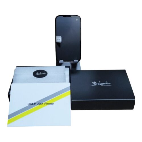 BALMUDA Phone X01A Black SIM Free Unlocked 128GB Open Box