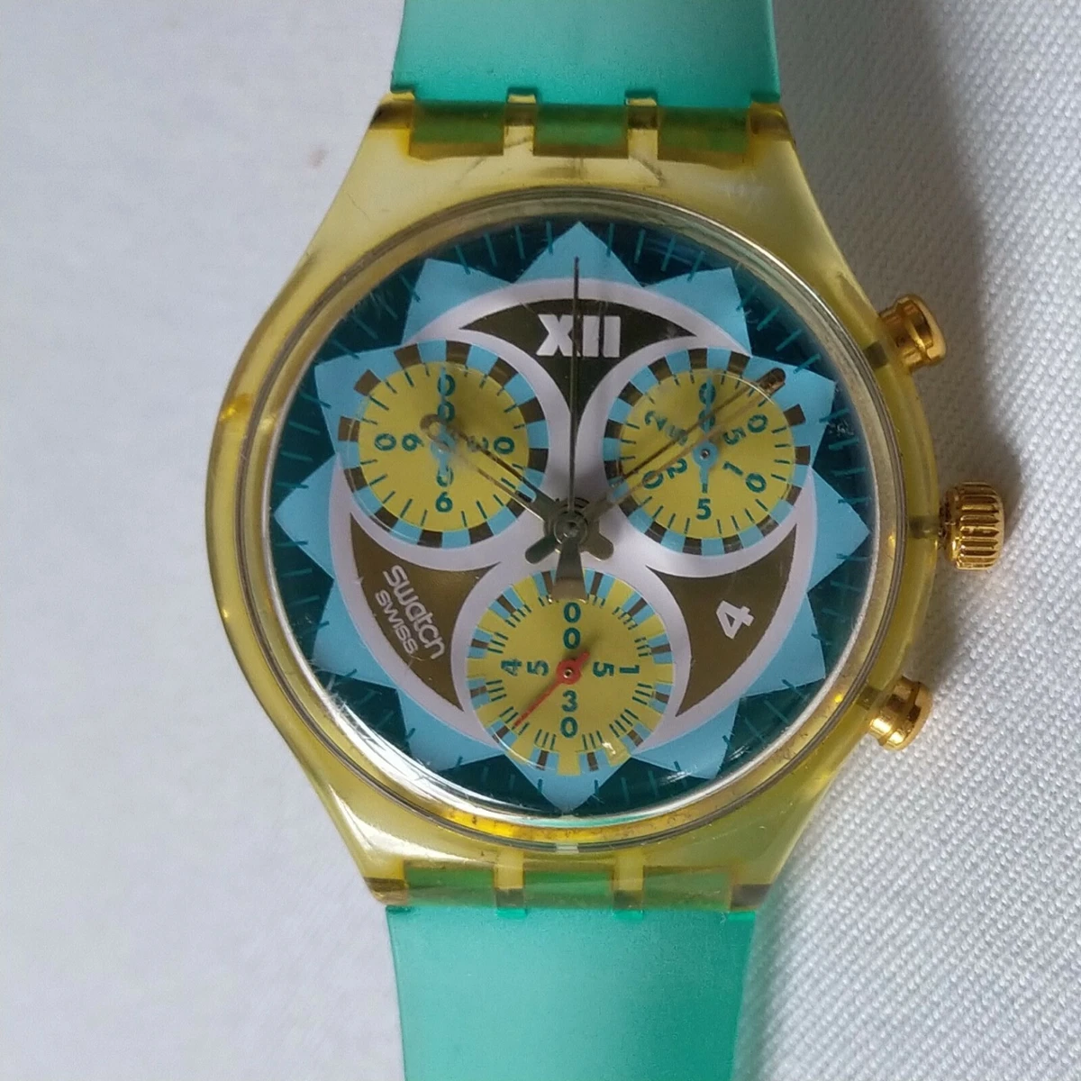 Swatch Chrono Vintage movement AG 1993 eBay