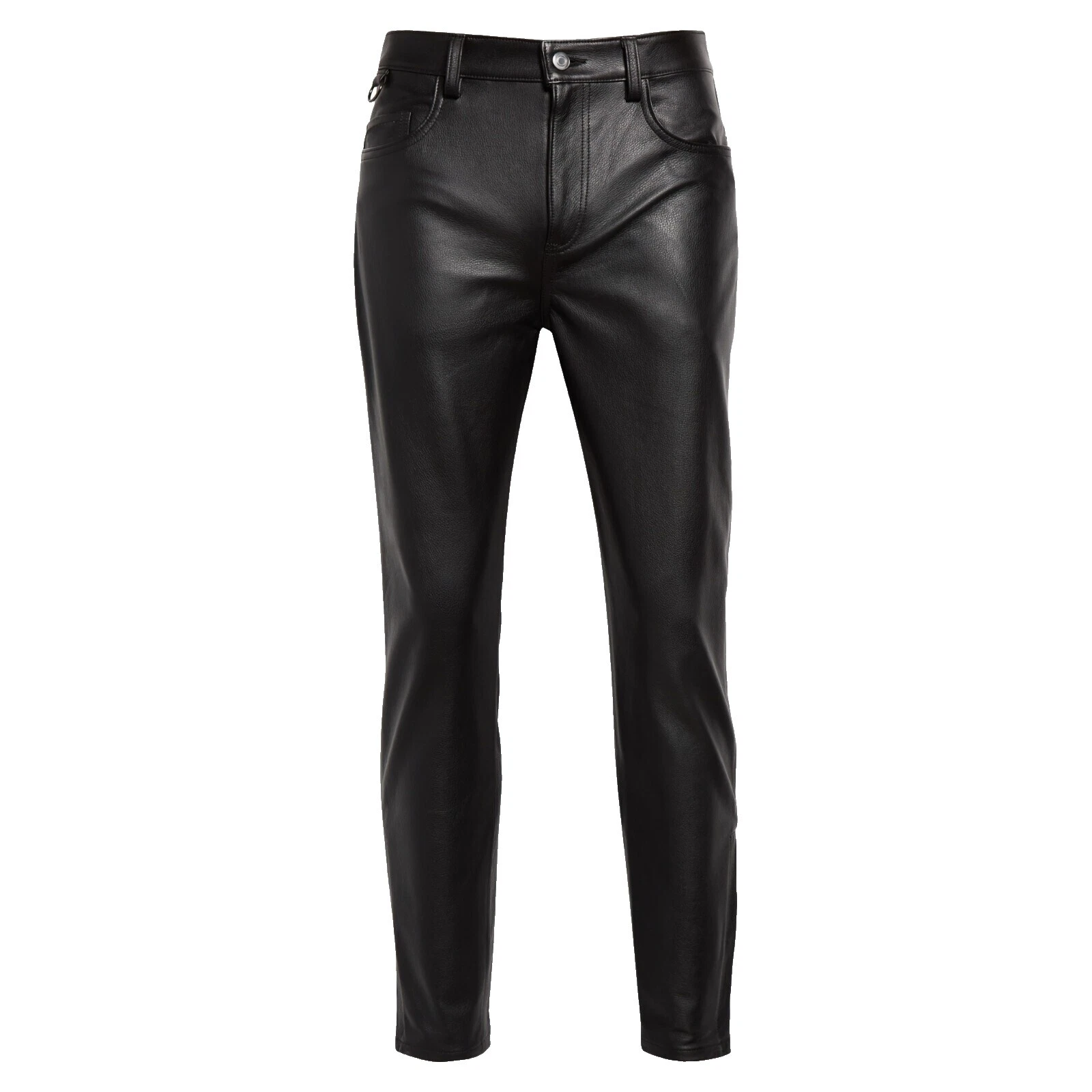 Leather 36 Size Pants for Men