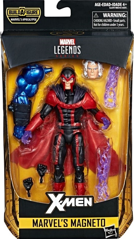 2017 Marvel Legends Series Black Suit Magneto Apocalypse BAF X-Men