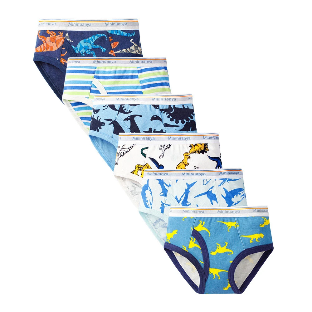 Boys' Underwear Briefs Soft 100% Cotton 3 Pack Kids Underwear Toddler  Undies