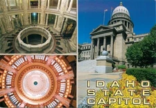 Postcard State Capitol Building, Boise, Idaho #11