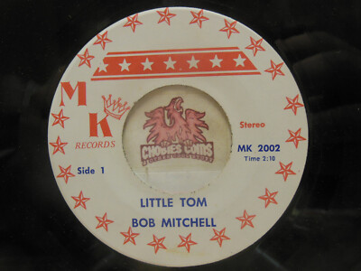 Scarce! Bob Mitchell   Little Tom / Five More Days, 45 RPM EX (2N)