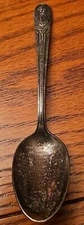 Vintage Presidential Spoon ~Abraham Lincoln ~ Silver Plate WM Rogers Mfg. Co