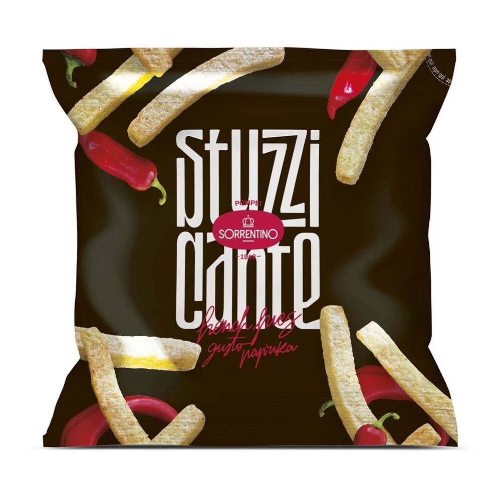 Stuzzicante French Fries Paprika Scorta Bar Confezione 22gr x 50