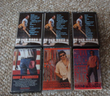 6 Cassettes by Bruce Springsteen. Lucky Town, Born in the USA  Live 1975-85 
