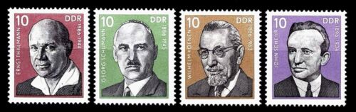 Germany DDR 1976 * PERSONS * Full Set of 4 stamps * MNH - Picture 1 of 1