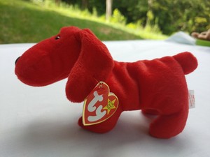 red dog beanie baby
