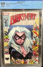 Black Cat #9 Art Adams Exclusive Marvel 80th Variant Cover. CBCS 9.9, 1 Of 1 POP