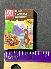 "Zuru 5 Surprise Mini Brands" Mom's Best Cereals Crispy Cocoa Rice Cereal EMPTY