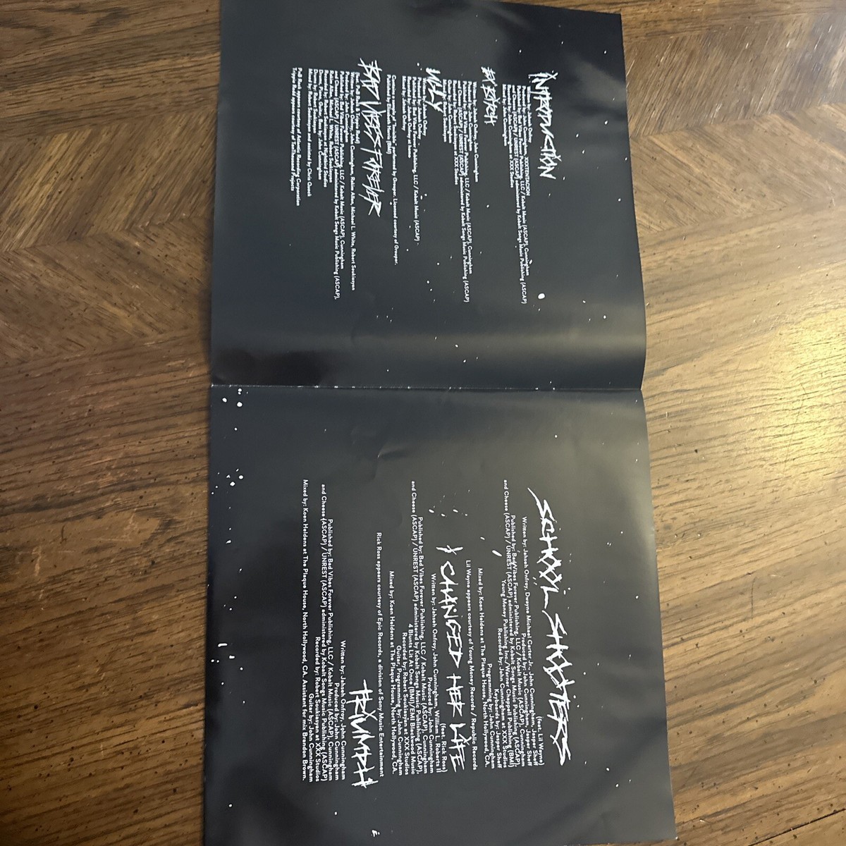 XXXTENTACION – BAD VIBES FOREVER - VINYL 2LP WHITE BLACK