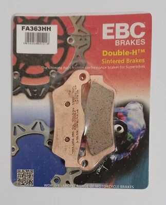 Plaquettes De Frein Arrière Sinterisées EBC FA363HH Pour BMW R1200C 1996-2004 - Photo 1/4