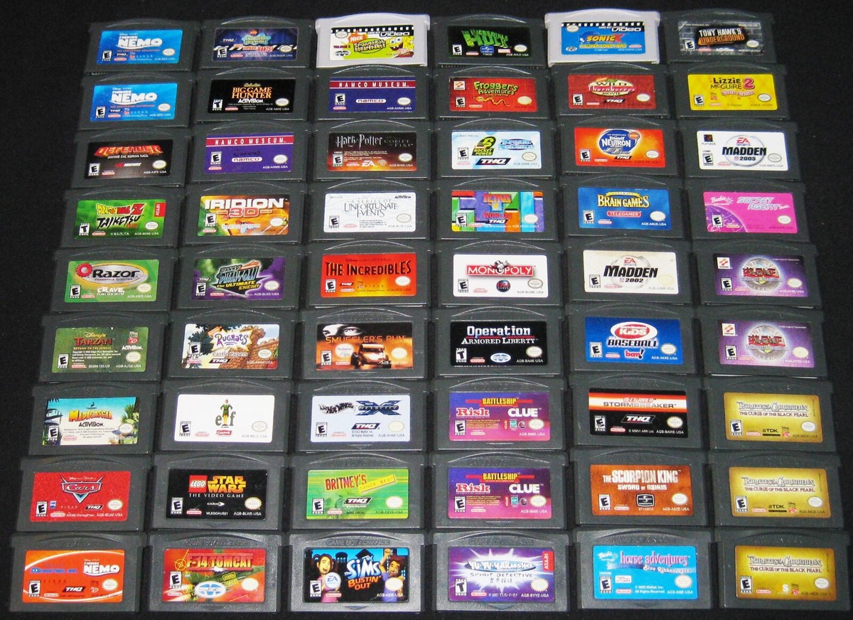 Authentic Nintendo Game Boy Advance GBA Games - Very Good - You