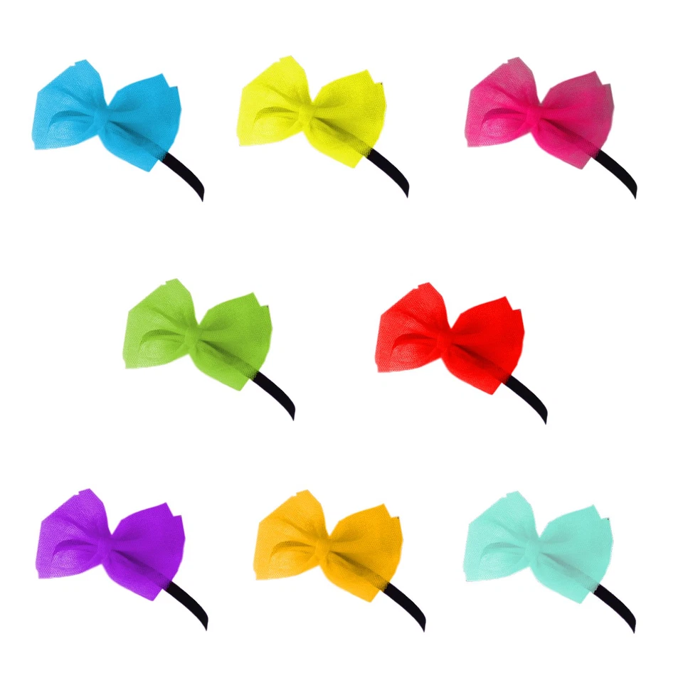 Ladies TUTU & HAIR BOW 80s Neon costume HEN PARTY OUTFIT fancy dress Party skirt - Image 3 of 3