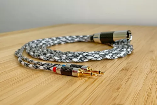 LITZ OCC COPPER PURE SILVER CABLE FOR HIFIMAN SUSVARA HE1000SE ARYA HE1000 V2