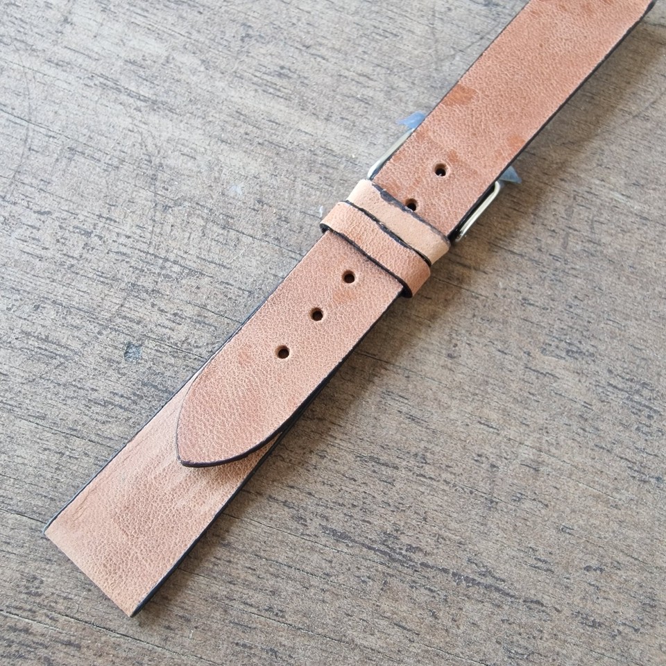 Handmade Horween Shell Cordovan watch strap band 18mm & 20mm & 22mm eBay