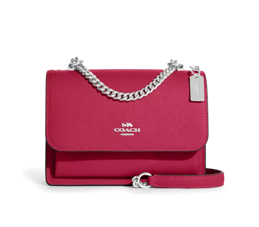 Coach Klare Mini Crossbody Leather Purse Bright Violet C9949 BRAND NEW🎀NIP❤️NWT