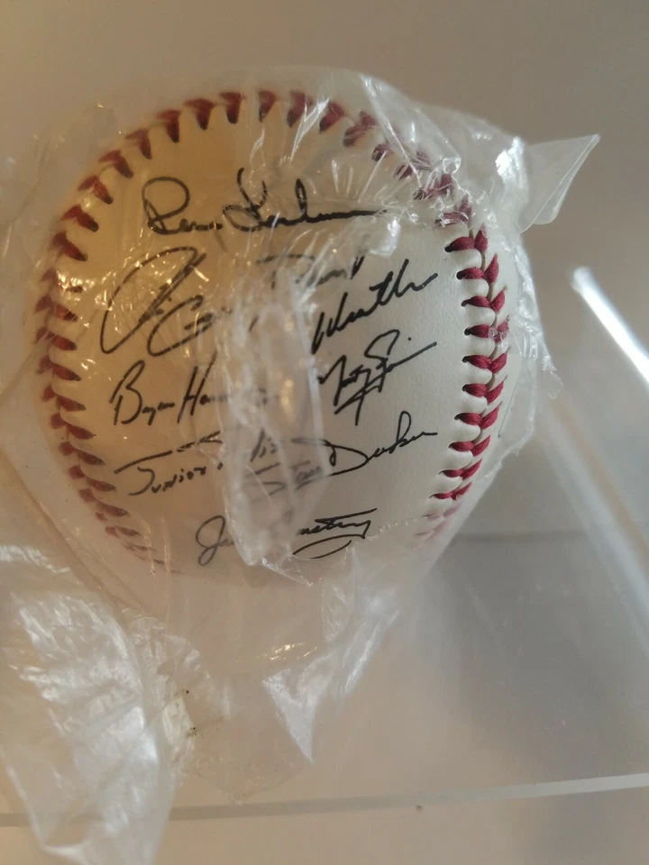  Florida Marlins 1993 Inaugural year Chevron Team Stars Fotoball full signatures - Image 3 of 4