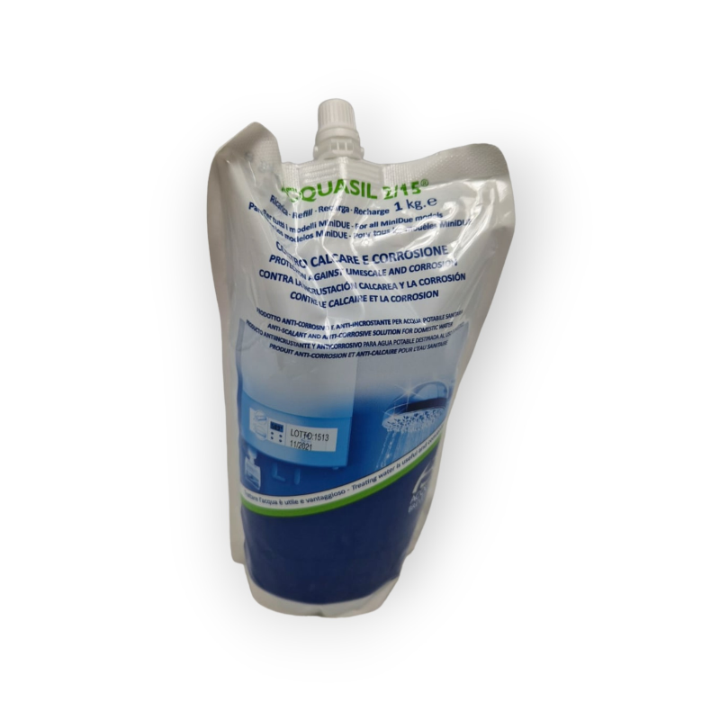 ACQUABREVETTI RICARICA 1 Kg  2/15 ANTICALCARE POMPA DOSATRICE LIQUIDO MiniDUE