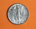 1943- walking Liberty half dollar #P07127